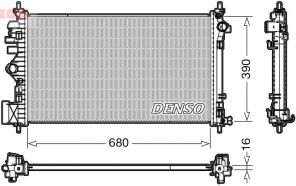 Denso DRM20111 - Chladič vody