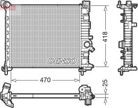 Denso DRM20114 - Chladič vody