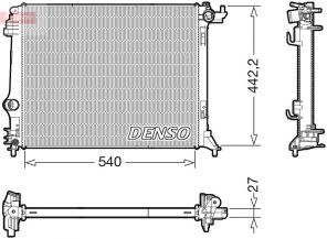 Denso DRM23115 - Chladič vody