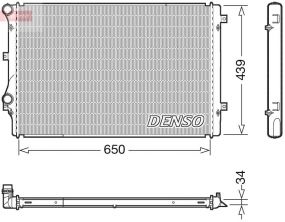 Denso DRM32041 - Chladič vody