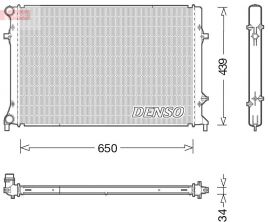 Denso DRM32042 - Chladič vody