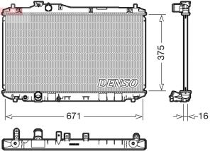 Denso DRM40037 - Chladič vody