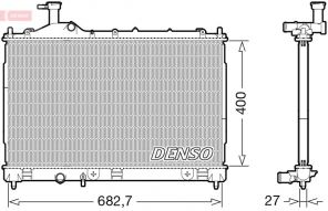 Denso DRM45042 - Chladič vody