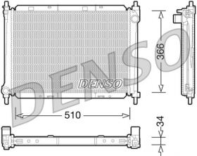 Denso DRM46037 - Chladič vody