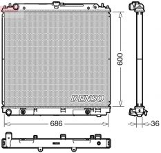 Denso DRM46042 - Chladič vody