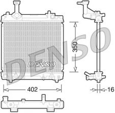 Denso DRM47027 - Chladič vody
