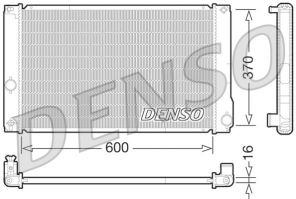 Denso DRM50076 - Chladič vody