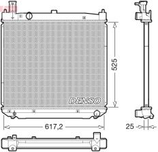 Denso DRM50141 - Chladič vody