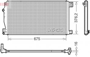 Denso DRM50147 - Chladič vody