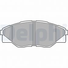 Delphi LP2496 - Brzdové platničky