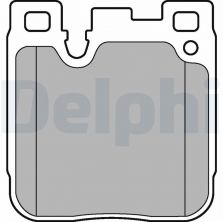 Delphi LP3249 - Brzdové platničky