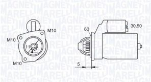 Magneti Marelli 063280036010 - Štartér -