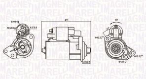 Magneti Marelli 063721062010 - Štartér -