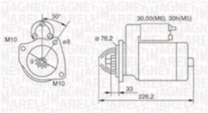 Magneti Marelli 063721067010 - Štartér -