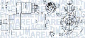 Magneti Marelli 063721187010 - Štartér -