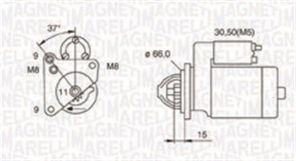 Magneti Marelli 063721260010 - Štartér -