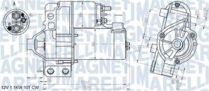 Magneti Marelli 063721290010 - Štartér -