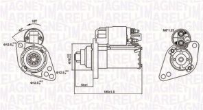 Magneti Marelli 063721294010 - Štartér -