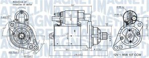 Magneti Marelli 063721322010 - Štartér -