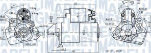 Magneti Marelli 063721332010 - Štartér -