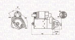 Magneti Marelli 063721394010 - Štartér -