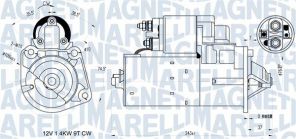Magneti Marelli 063721398010 - Štartér -