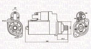 Magneti Marelli 063721405010 - Štartér -