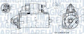 Magneti Marelli 063721408010 - Štartér -