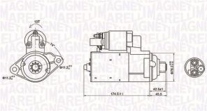 Magneti Marelli 063721409010 - Štartér -