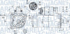 Magneti Marelli 063721428010 - Štartér -