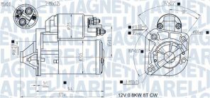 Magneti Marelli 063721442010 - Štartér -