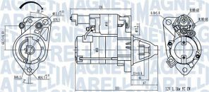 Magneti Marelli 063721458010 - Štartér -