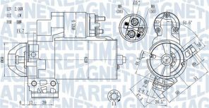 Magneti Marelli 063721466010 - Štartér -
