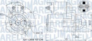 Magneti Marelli 063721469010 - Štartér -