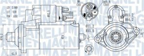 Magneti Marelli 063721512010 - Štartér -