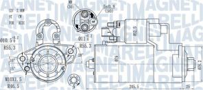 Magneti Marelli 063721521010 - Štartér -