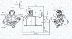 Magneti Marelli 063728021810 - Štartér -