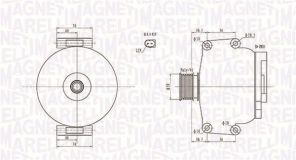 Magneti Marelli 063731908010 - Alternátor -