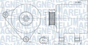 Magneti Marelli 063731910010 - Alternátor -