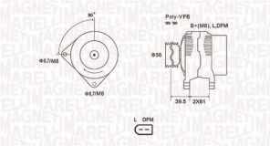 Magneti Marelli 063731912010 - Alternátor -