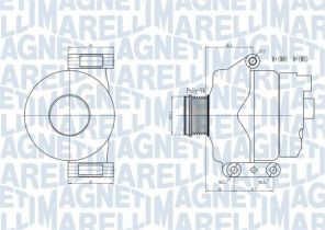 Magneti Marelli 063731934010 - Alternátor -
