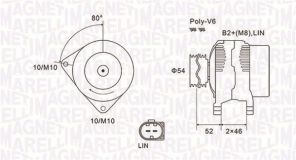 Magneti Marelli 063731970010 - Alternátor -