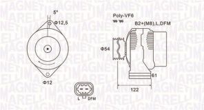 Magneti Marelli 063731994010 - Alternátor -