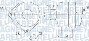 Magneti Marelli 063732054010 - Alternátor -