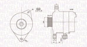 Magneti Marelli 063732112010 - Alternátor -