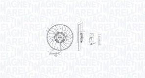 Magneti Marelli 069422848010 - Ventilátor motora