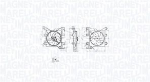 Magneti Marelli 069422852010 - Ventilátor motora
