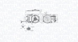 Magneti Marelli 069422858010 - Ventilátor motora