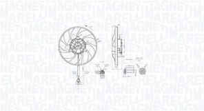 Magneti Marelli 069422890010 - Ventilátor motora