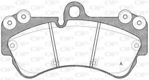 Open Parts BPA0994.00 - Brzdové platničky -